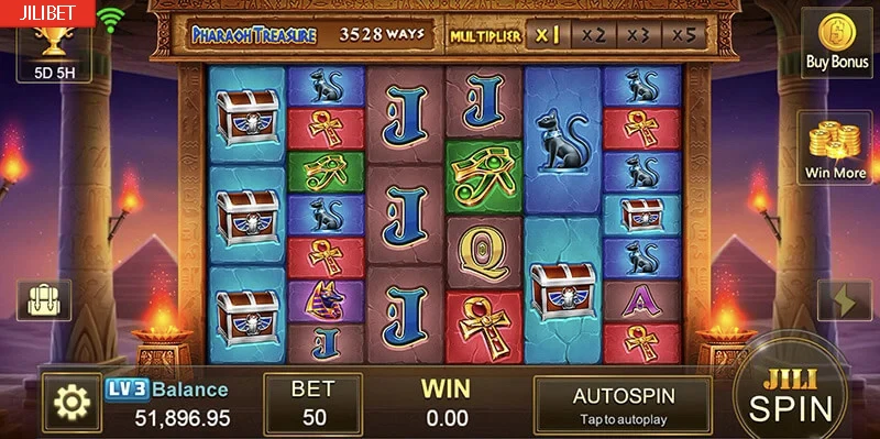 Taya365 Pharaoh Treasure Slot Machine